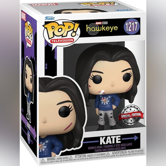 Funko Pop Marvel Hawkeye Special Holiday Edition Kate - Picture 1 of 3